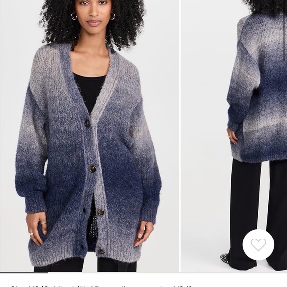 Women's Blue Rodebjer Sweater - Picture 6 of 6